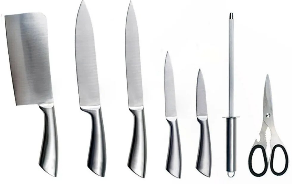 8 db-os késkészlet tartóval