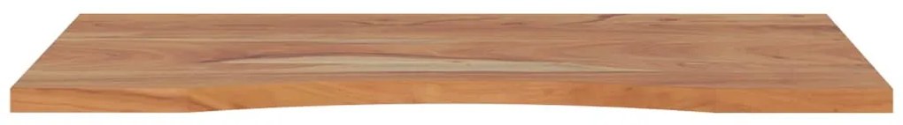 tömör akácfa téglalap alakú asztallap 80 x 50 x 2,5 cm