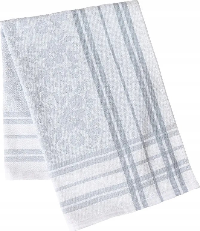 Konyhai törlőkendő Ibolya , méret 50x70cm k. szürke