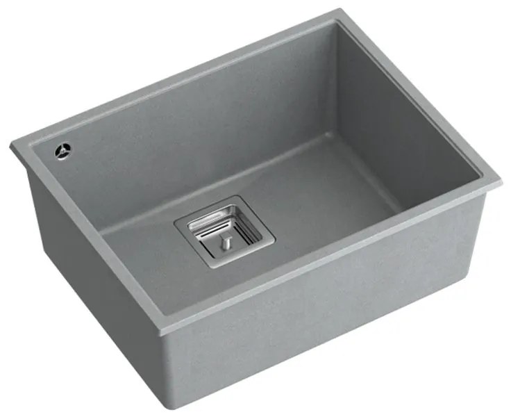 gránit mosogató DAVID 50 Grey Metallic