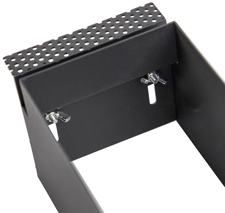 Okos süllyesztett spotlámpa fekete keret nélküli 2-lámpás 2 Wifi GU10 70mm-rel - Oneon