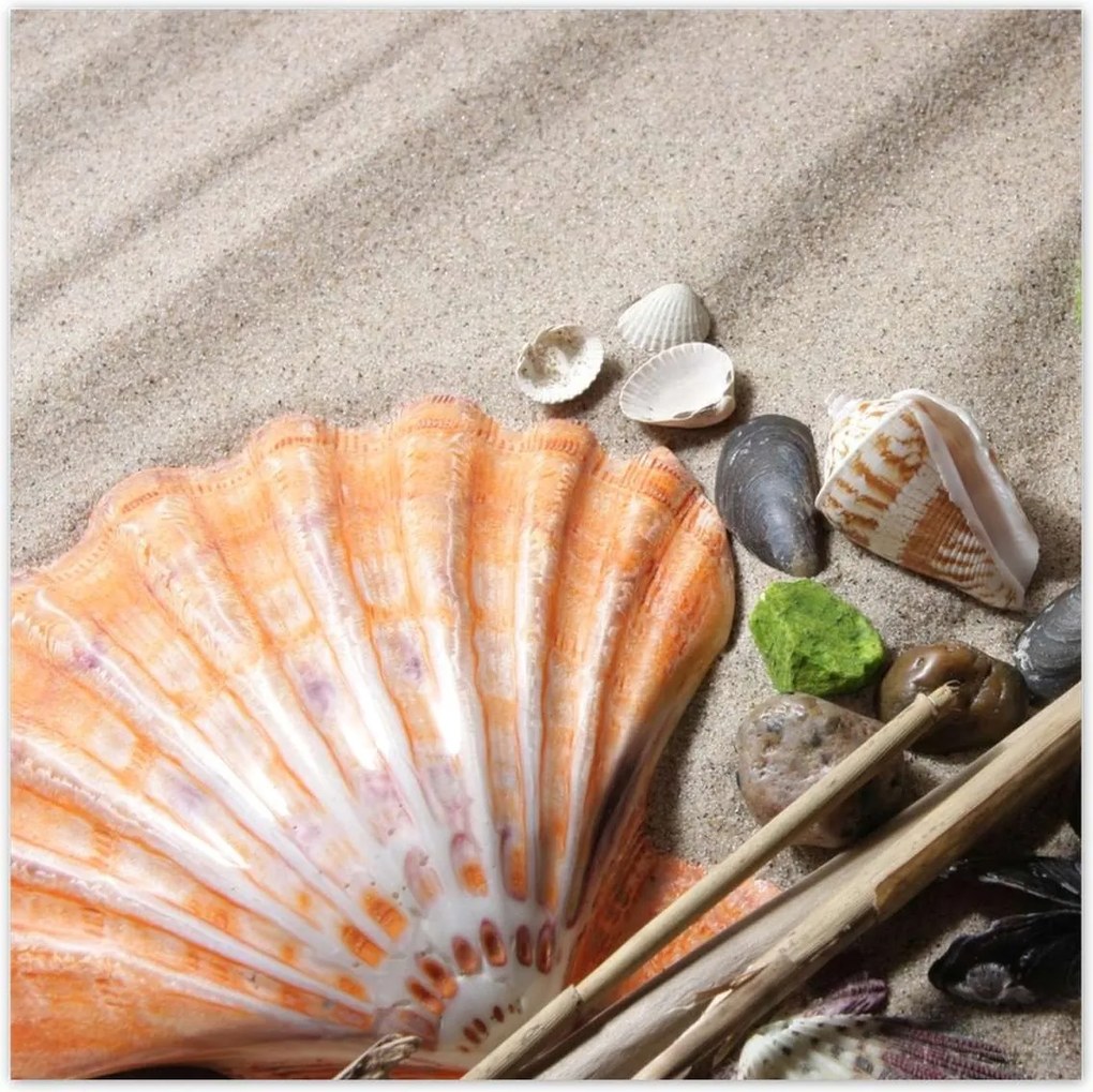 Poszterek 100x100 A balti tengerparton