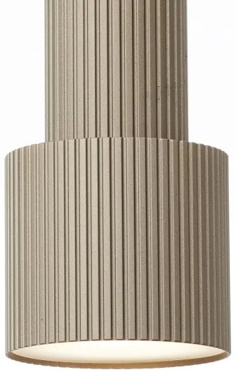 Brilliant - Csillár zsinóron CADIZ 1xGU10/10W/230V átm. 12,5 cm bronz