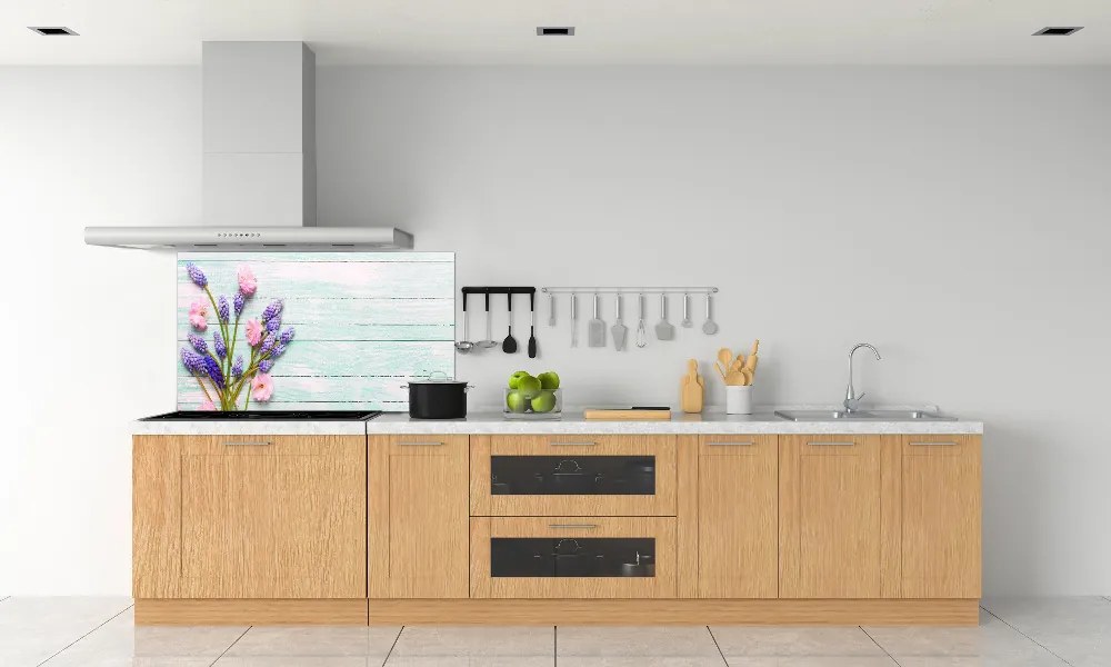 Konyhai falburkoló panel Lavender fa pksh-159336288