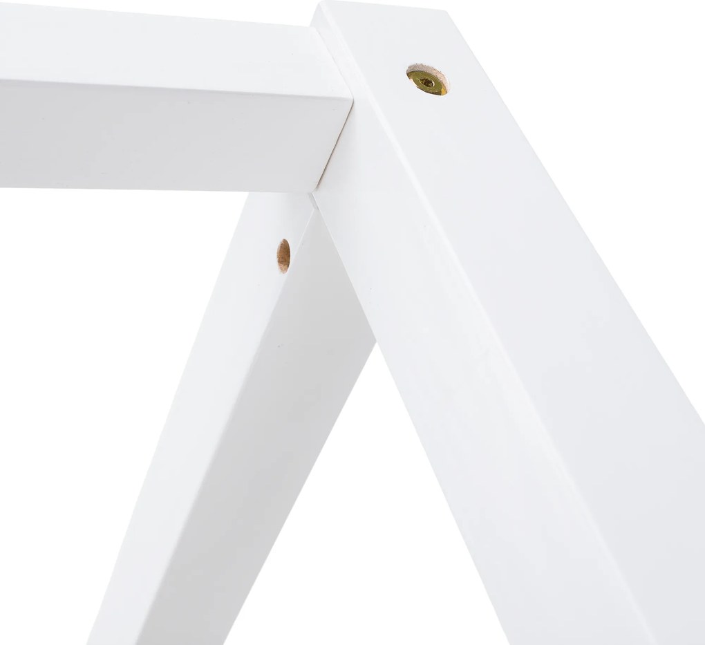 Montessori emeletes ágy, fehér, VENITA TYP 2