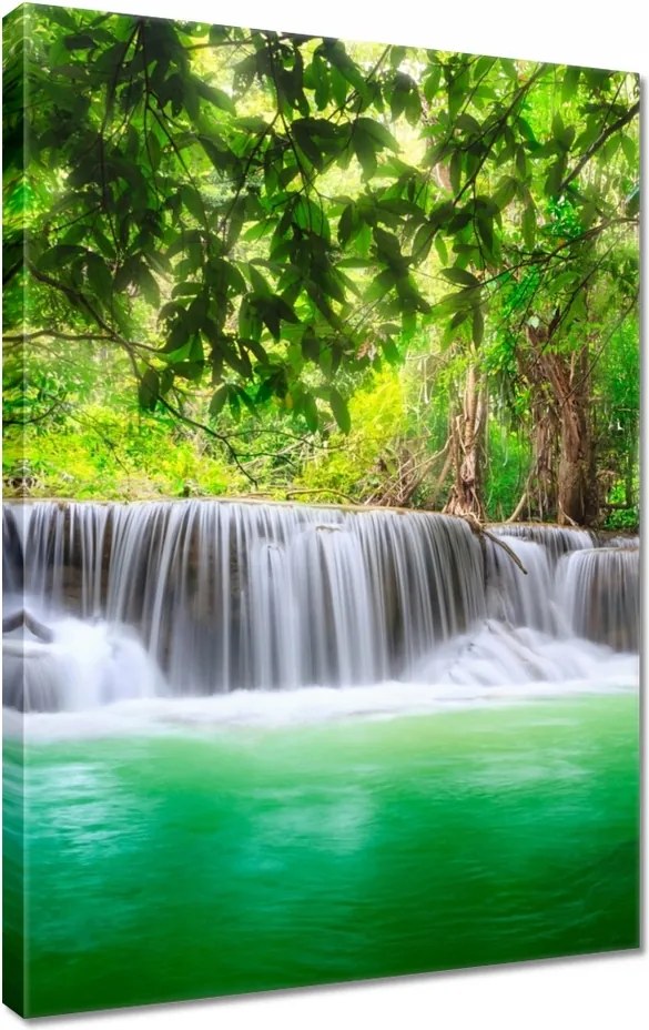 Vászonkép 40x60 Vízesés Thaiföldön