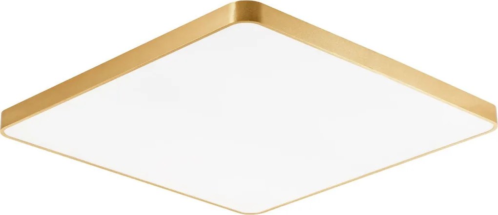 ZUMA LINE CL12100007-GD SIERRA Négyzetes Mennyezeti Lámpa Csiszolt Arany LED IP20