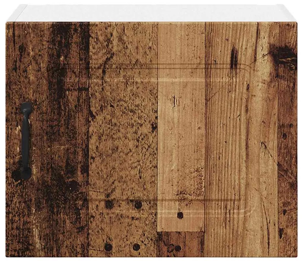 Fali konyhaszekrény 2 pcs Öreg fa 50 x 31 x 40 cm Faanyag