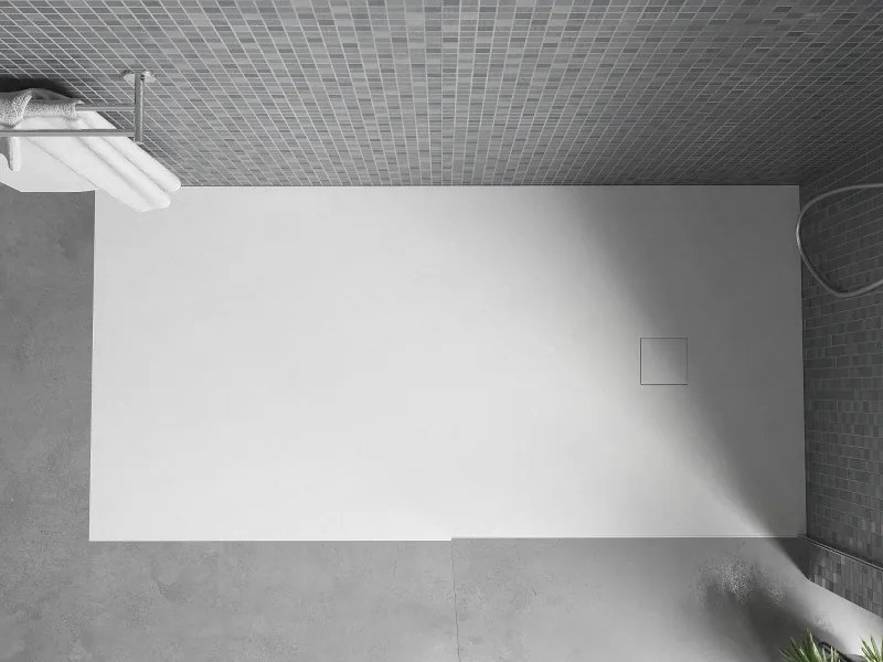 Mexen Bert SMC téglalap alakú zuhanytálca 160 x 70 cm, fehér - 4K107016