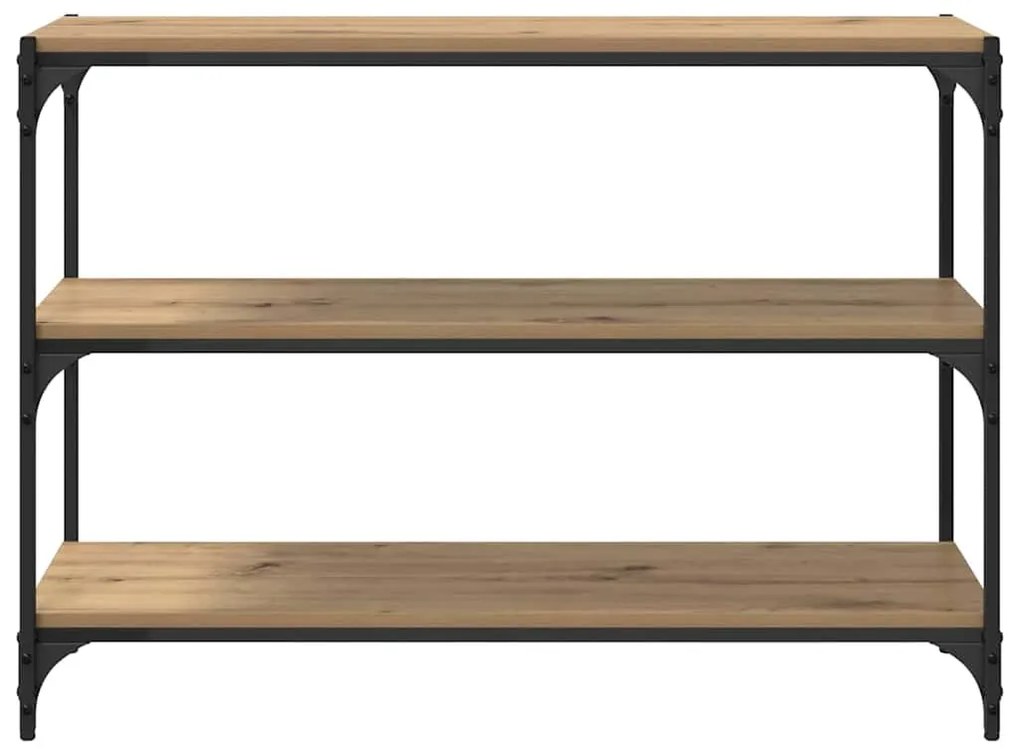 Könyvespolc kézműves tölgy 100 x 33 x 71 cm Faanyag