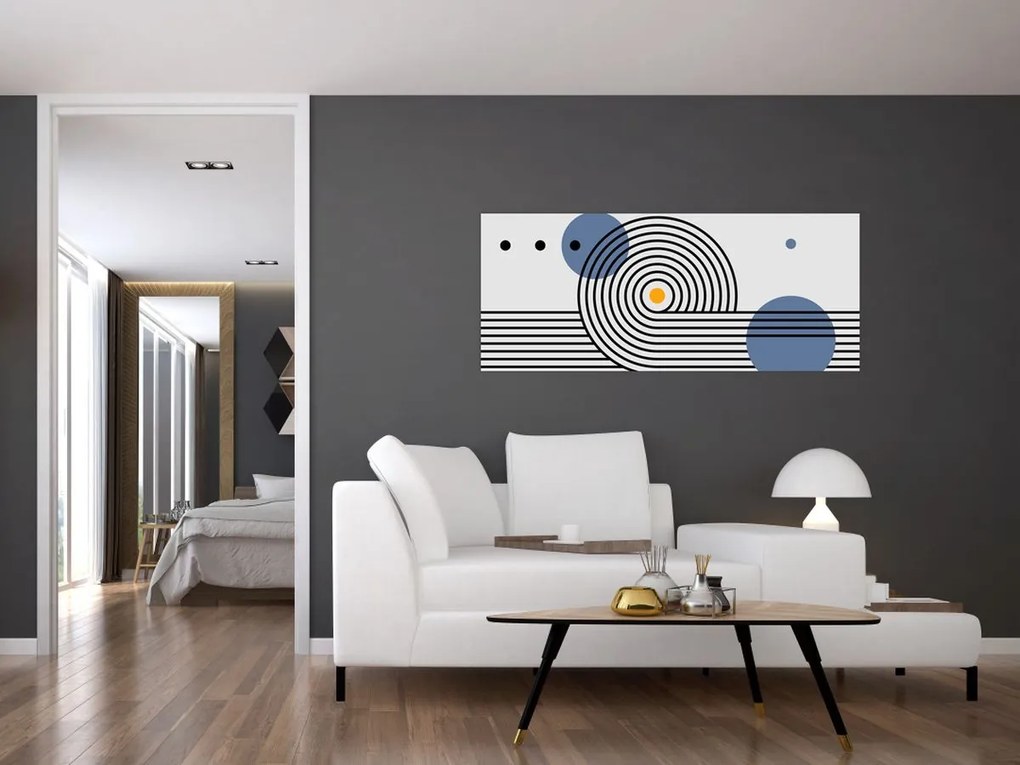 Kép - Minimalista absztrakció N⁰1 (120x50 cm)