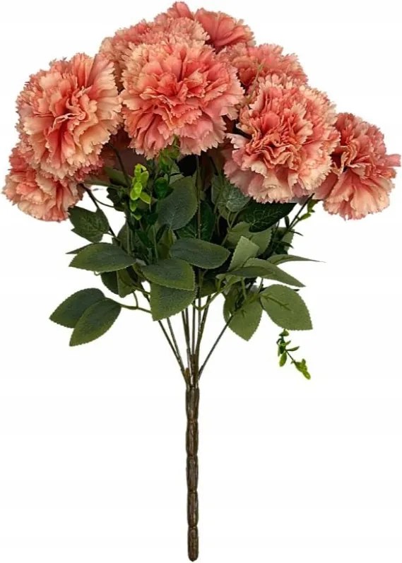 Szegfűcsokor 48 cm púderrózsaszín