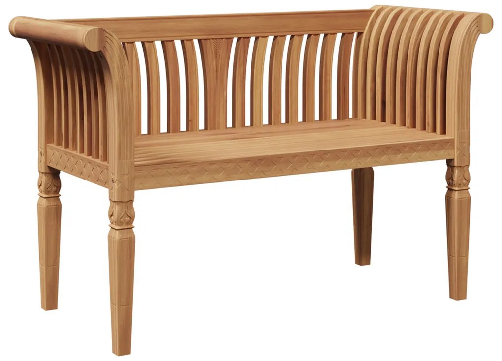 Kerti pad 127.5x52x80 cm Tömör fa Tík