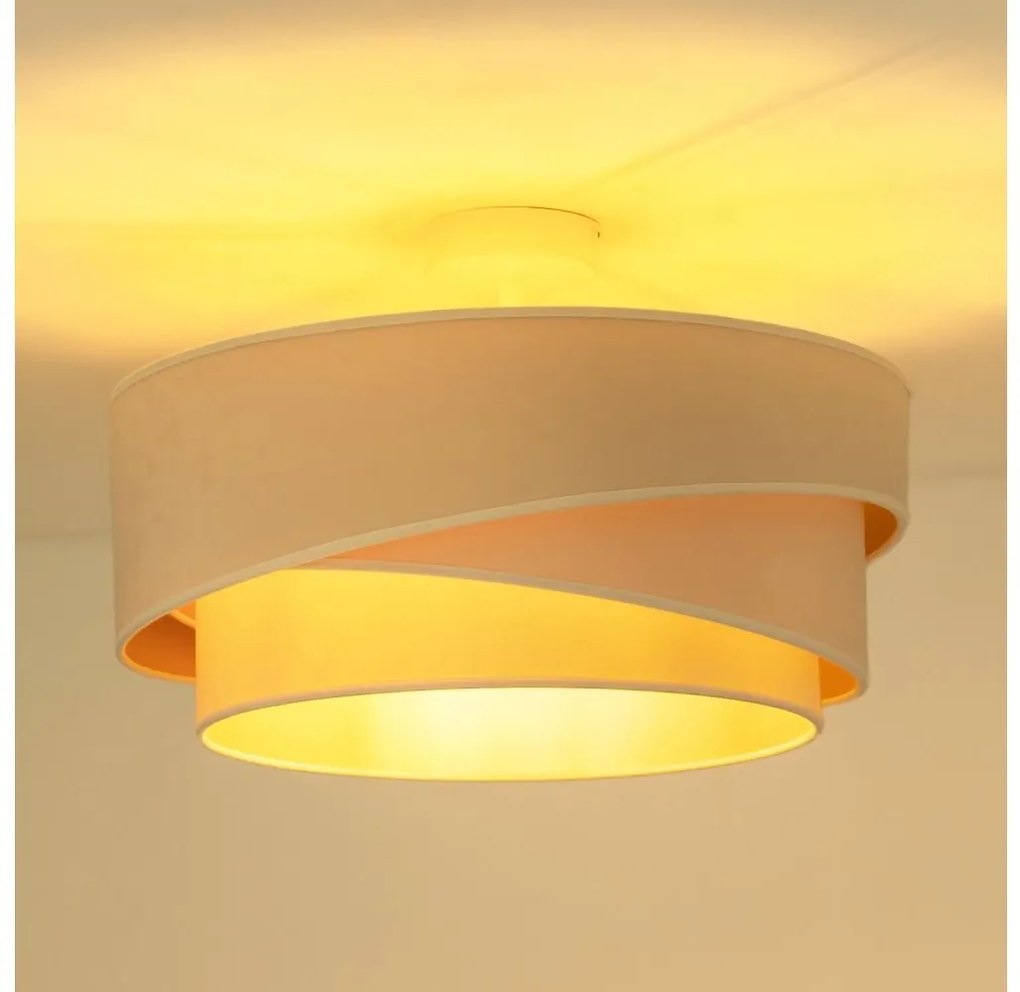 Duolla - Felületre szerelhető csillár KOBO 1xE27/15W/230V átm. 45 cm krémes