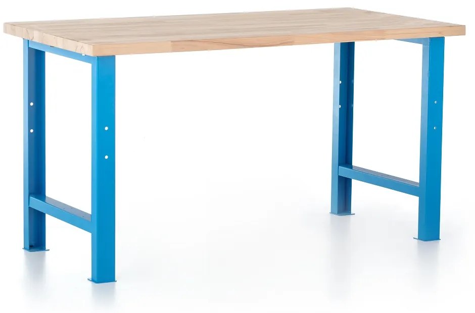 Műhelyasztal Basic, 150 x 80 cm, kék - ral 5012