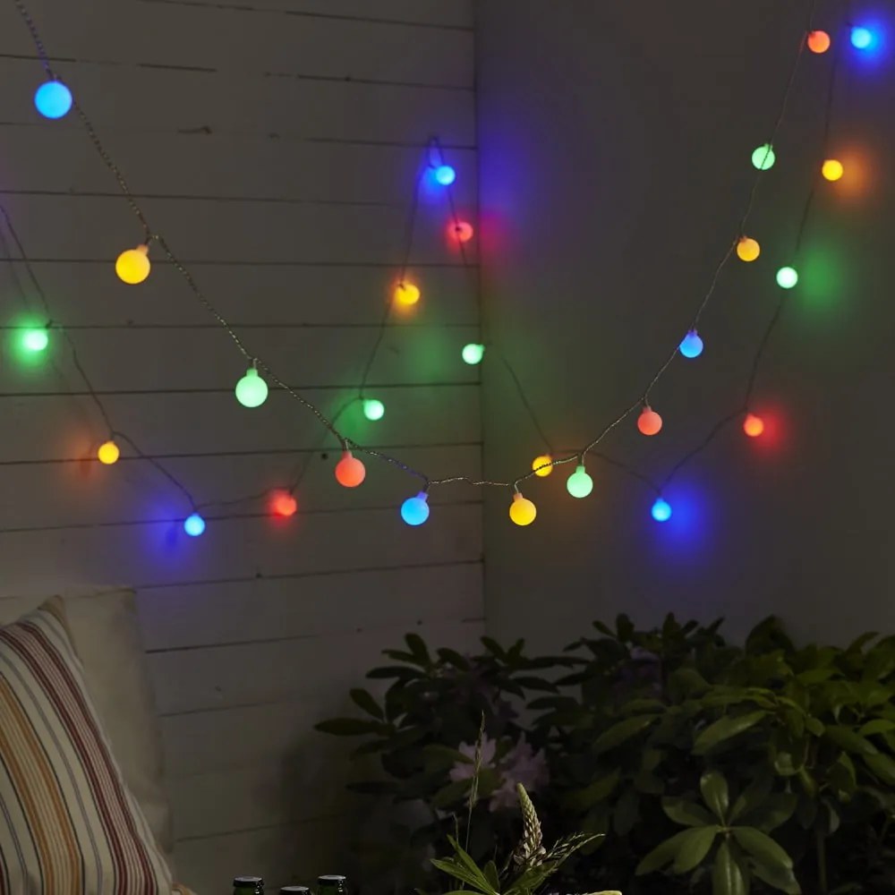 Partylights Berry színes fényfüzér, hosszúság 7,35 m - Star Trading