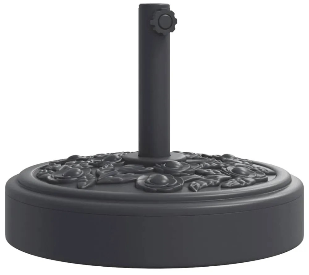 vidaXL kerek napernyőtalp rúdhoz Ø38 / 48 mm 25 kg