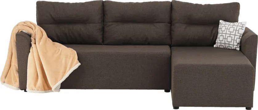 Univerzális ülőgarnitúra, barna, PLAY