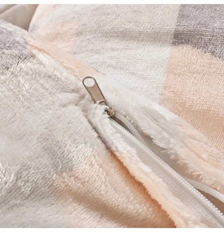 EMI Daisy mikroplüss ágyneműhuzat, A standard egyszemélyes ágy szett tartalma: 1x 140x200 + 1x 70x90