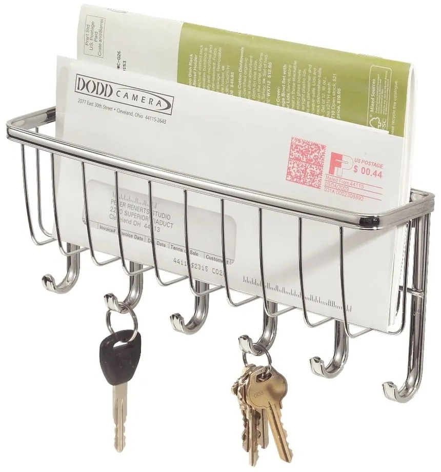 York Lyra fali irat- és kulcstartó, hossz 27,5 cm - iDesign