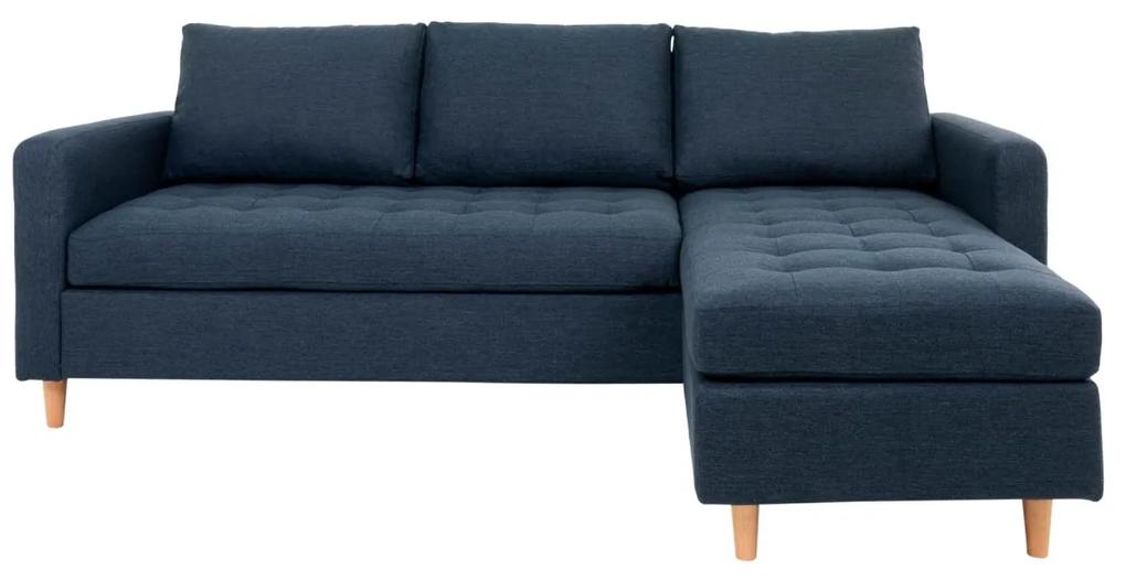 FIRENZE kék szövet kanapé