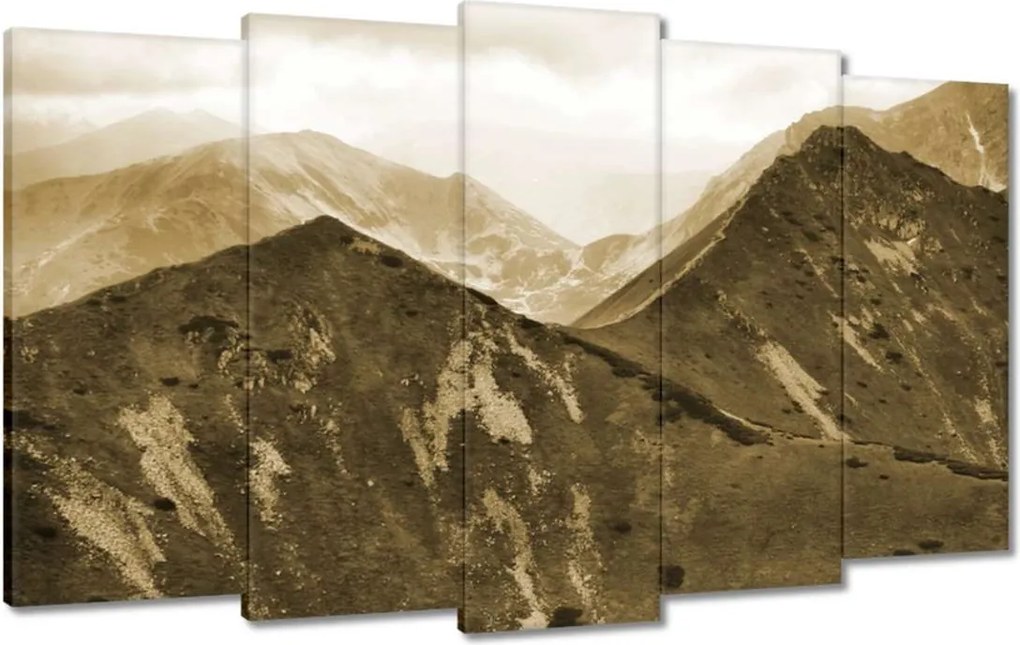 Képek 100x60 Tátra Lengyel hegyek Kilátás