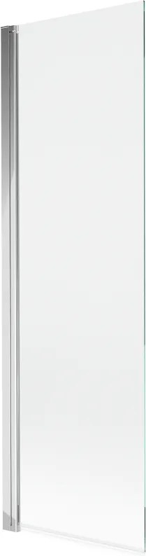 Mexen Mist 1-szárnyú fürdőkádparaván 60 x 150 cm, átlátszó, króm - 8A9-060-001-01-00