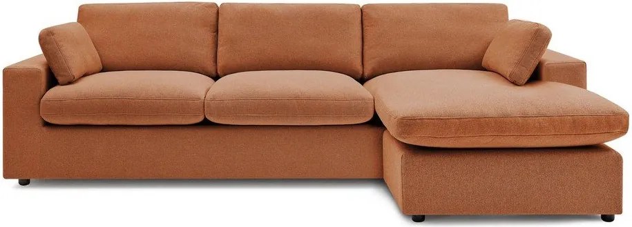 Narancssárga sarokkanapé Belair – Bobochic Paris