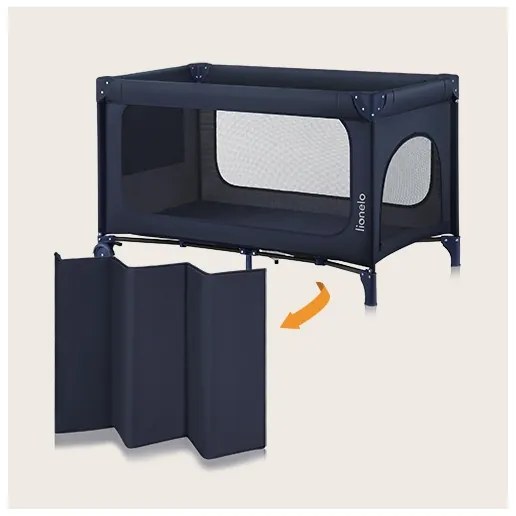 Lionelo - JASMIN EASY FOLD utazóágy tengerészkék