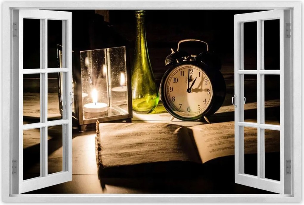 Poszterek 120x80 Olvasás gyertya mellett