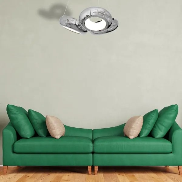 LED Csillár zsinóron MERCURIO 3xLED/12W/230V