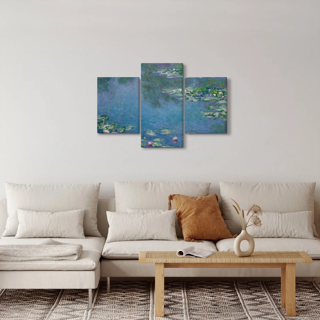 Kép - Claude Monet, Water Lilies, reprodukciók (90x60 cm)