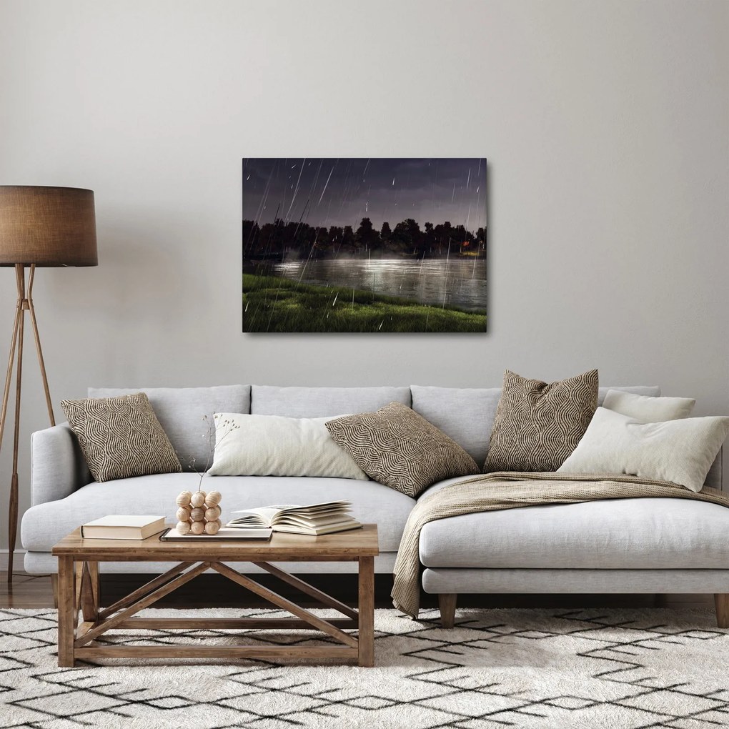 Kép - Esős este (70x50 cm)