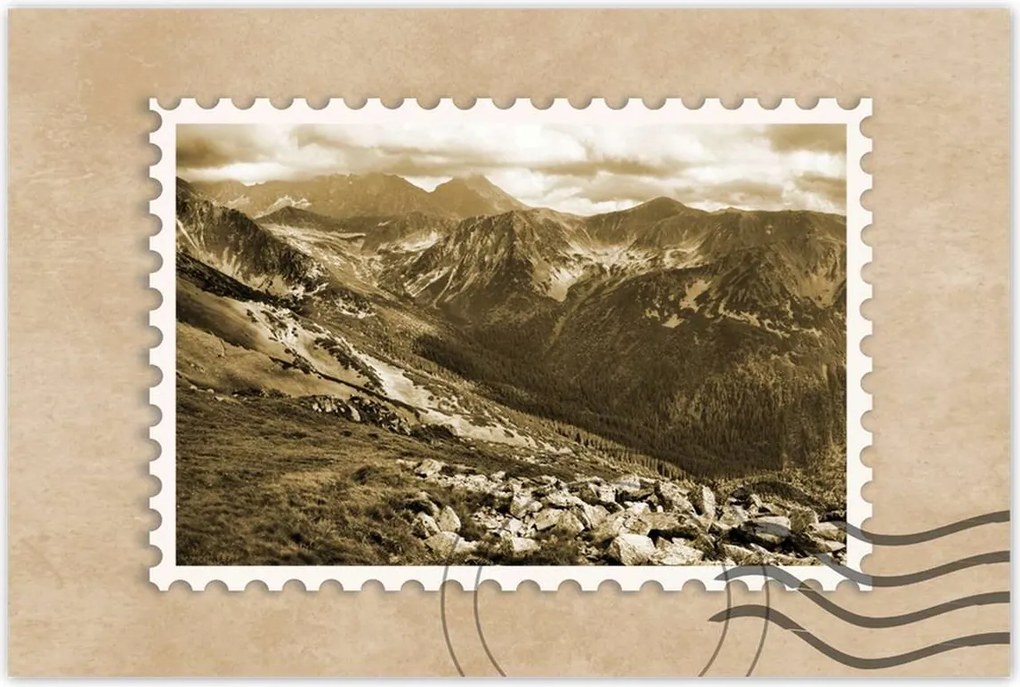 Poszterek 60x40 Tátra Lengyel hegyek Kilátás