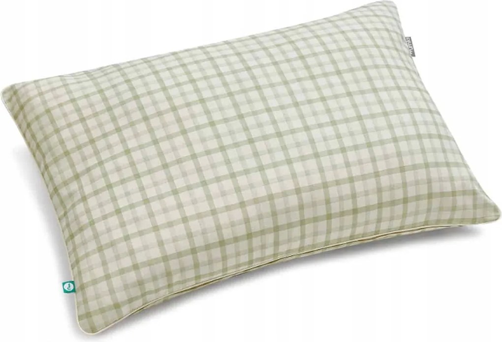 Párnahuzat 50X70CM Zöld Kockás 100% Pamut Különböző Színekben Mumla