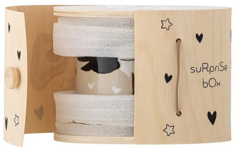 Bézs kerámia gyerek bögre 225 ml Bambino – Bloomingville Mini