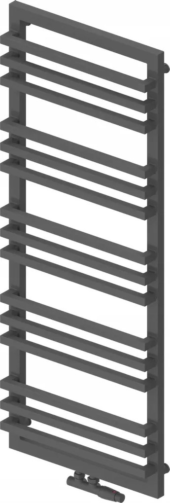 Radiátor New York H1400 L540 Fekete Fényes