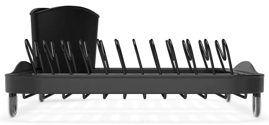 Fekete acél edényszárító 36x28 cm Sinkin – Umbra