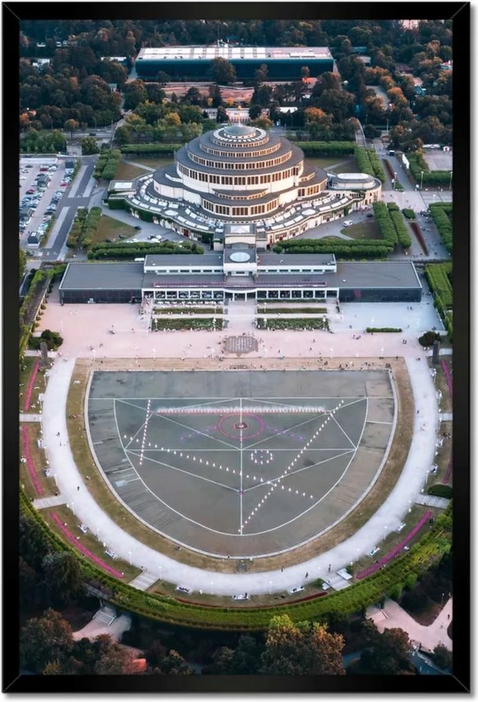 Poszterek keretben 40x60 Centenáriumi csarnok Boroszló