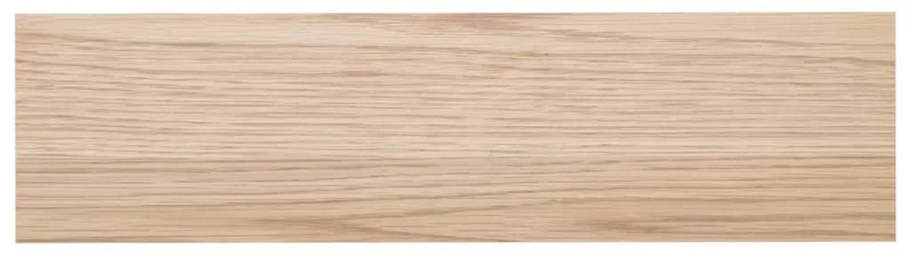 2 db szerelt fa függőpolc 90 x 23,5 x 4 cm