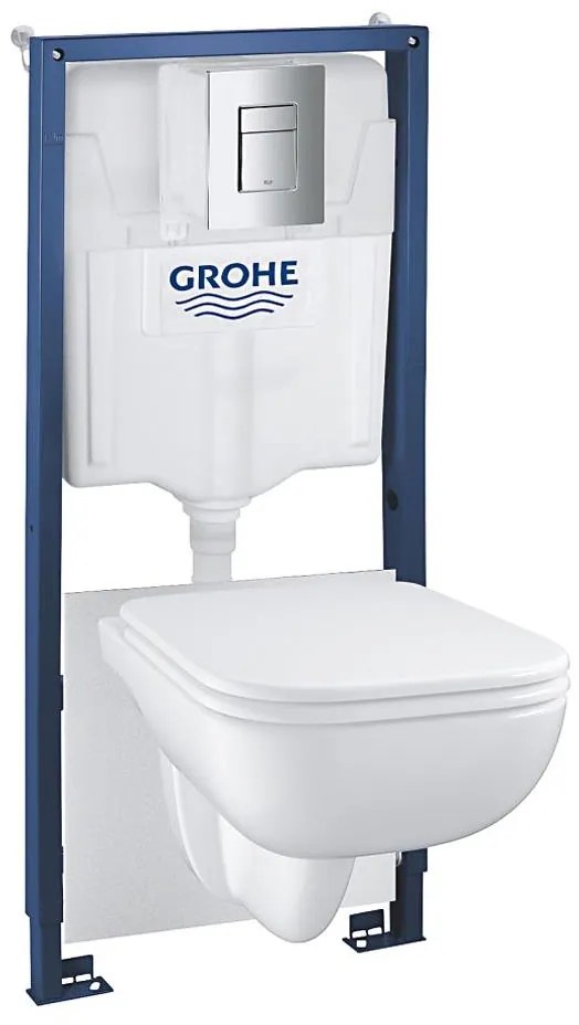 GROHE 39817000 - WC-szett SOLIDO 1,13 m kerámia/fehér