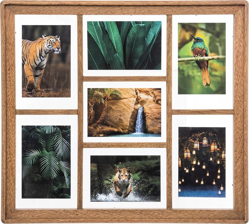 Képkeret Fa Multirama 7 kép 52x48