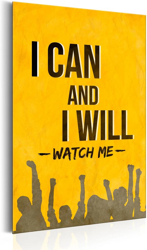 Plakát fémen - Life Manifesto: Watch Me! [Allplate]