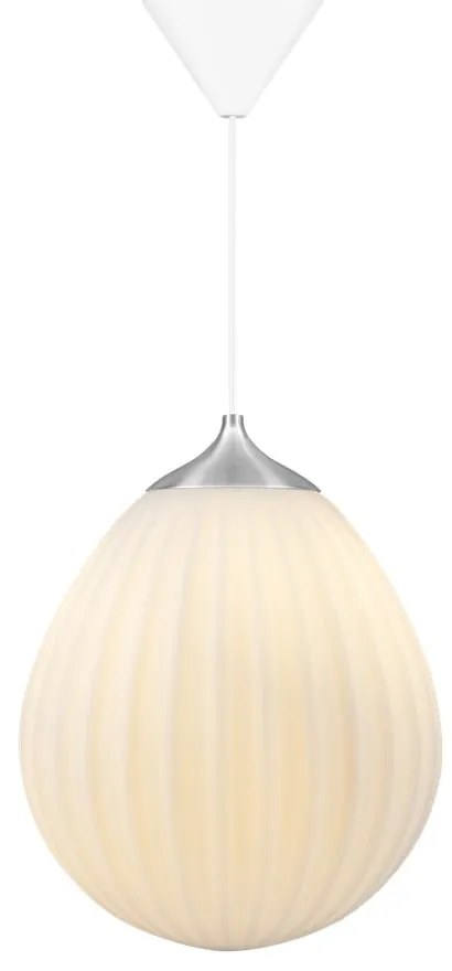 Fehér-ezüstszínű lámpabúra ø 27 cm Around the World Medium – UMAGE