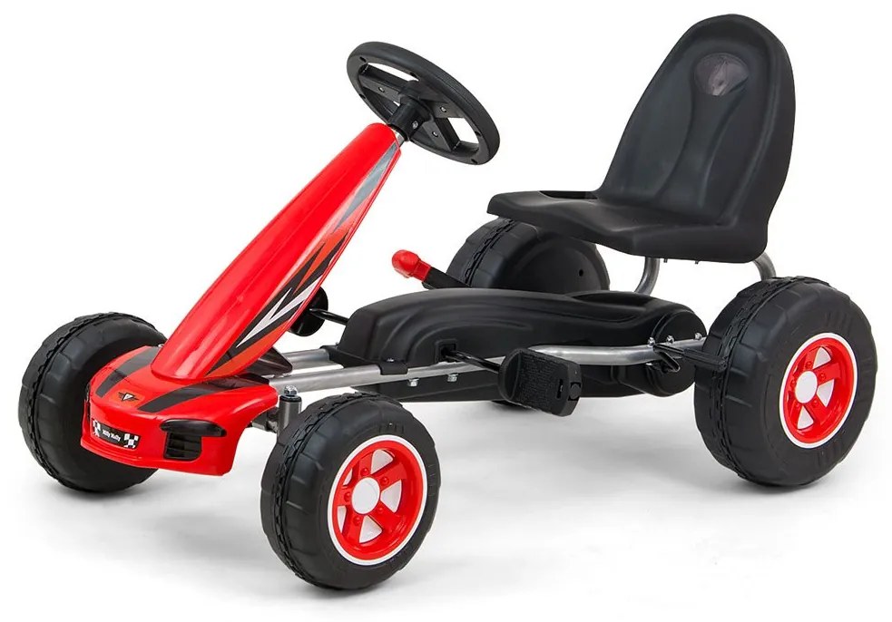Go-kart Milly Mally Viper pedálos gyerek gokart piros