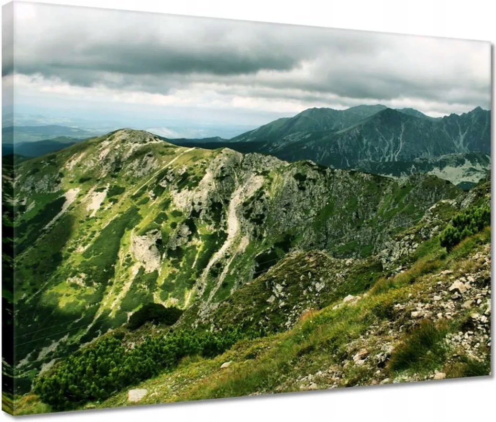 Vászonkép 40x30 Tátra Lengyel hegyek Kilátás