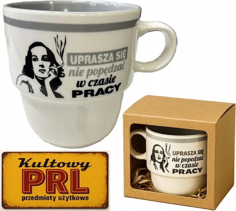 Bögre "Kérjük" Ajándék Doboz