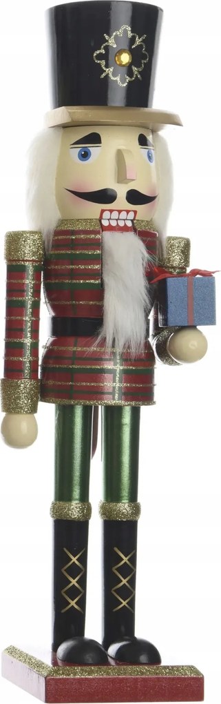 Diótörő figura fa dísz 50cm