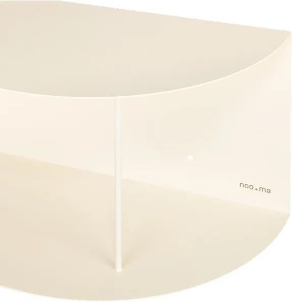 Bézs többszintes fém fali polc 80 cm Lina – noo.ma