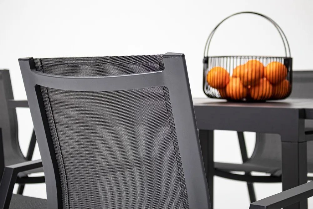 Alumínium kerti étkezőasztal 80x83 cm Pelagius – Bizzotto